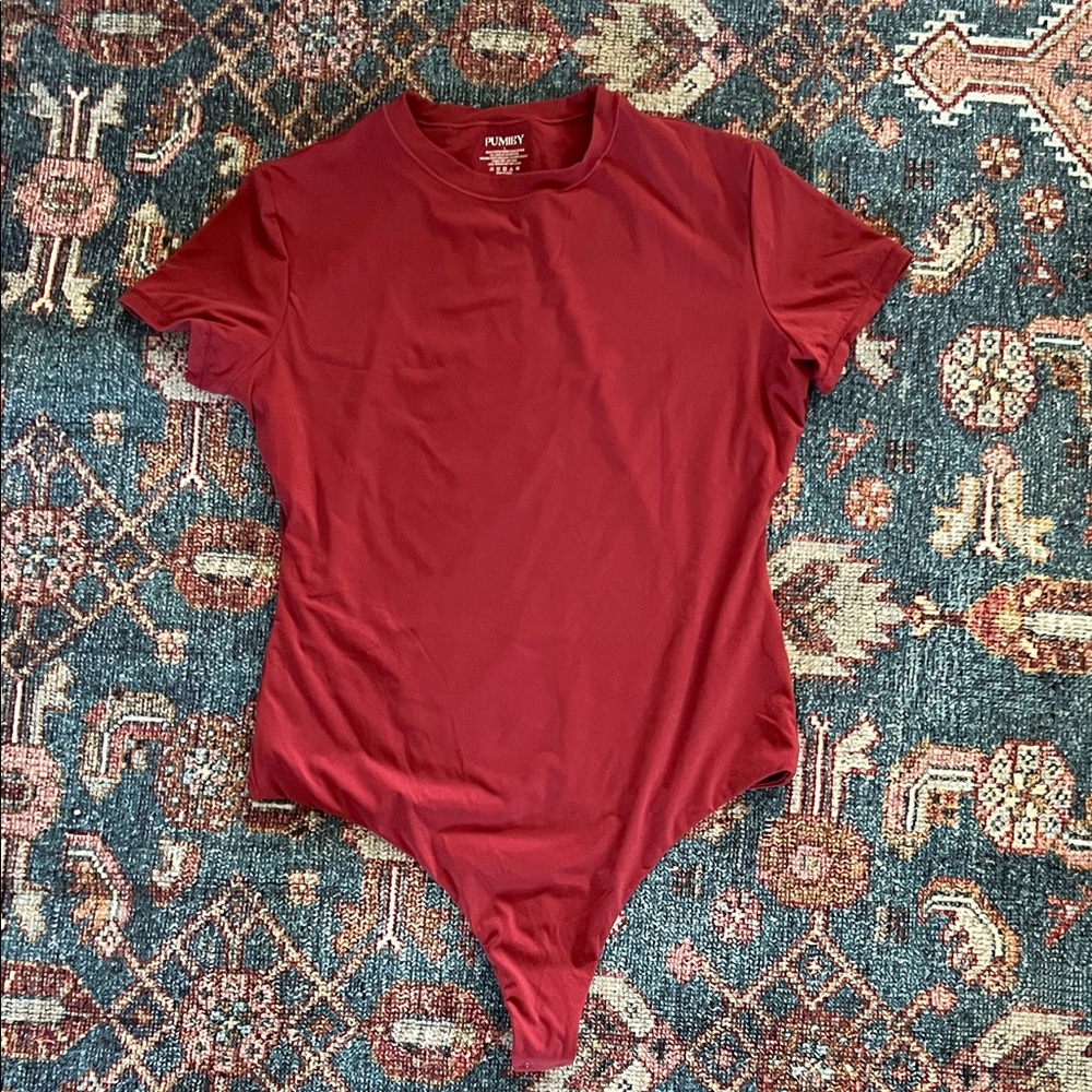 Pumiey Short Sleeve Bodysuit